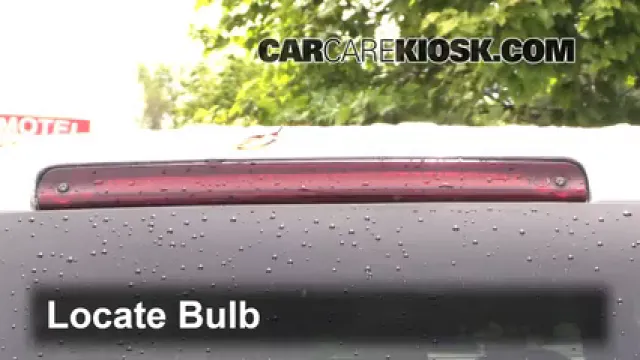 2004 Chevrolet Venture LS 3.4L V6 Luces Luz de freno central (reemplazar foco)